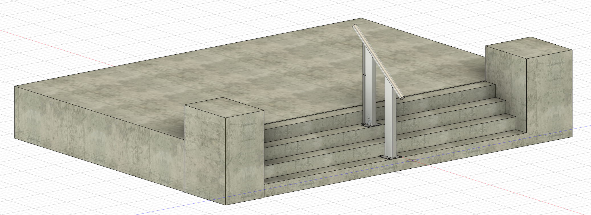 Simulation 3D du batardeau Halt'eau pour le port d'Arcachon - vue 2